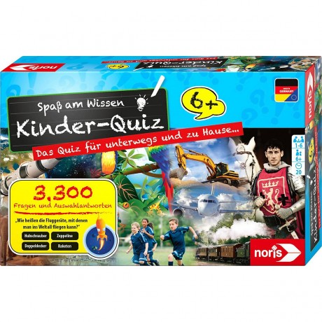 Noris Kinderquiz fur schlaue Kids ab 6 Детская викторина для умных детей от 6 лет