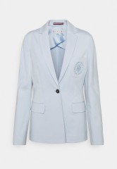 Tommy Hilfiger PUNTO MILANO EMBRO Blazer breezy blue PUNTO MILANO EMBRO Пиджак свежий синий