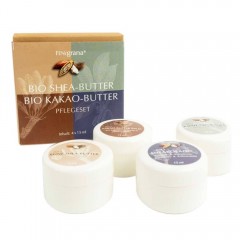 Finigrana Shea und Kakaobutter Pflege-Set 4x15ml  Масло ши и какао набор для ухода 4x15 мл