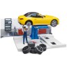 Bruder 62110 bworld PKW-Werkstatt 62110 автомобильная мастерская bworld