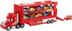 Mattel Disney Pixar Cars Mini Racer Transporter Mack (inkl. 1 Mini Racer) Disney Pixar Cars Mini Racer Transporter Mack (включая 1 мини-гонщик)