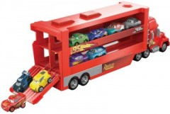 Mattel Disney Pixar Cars Mini Racer Transporter Mack (inkl. 1 Mini Racer) Disney Pixar Cars Mini Racer Transporter Mack (включая 1 мини-гонщик)