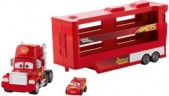 Mattel Disney Pixar Cars Mini Racer Transporter Mack (inkl. 1 Mini Racer) Disney Pixar Cars Mini Racer Transporter Mack (включая 1 мини-гонщик)