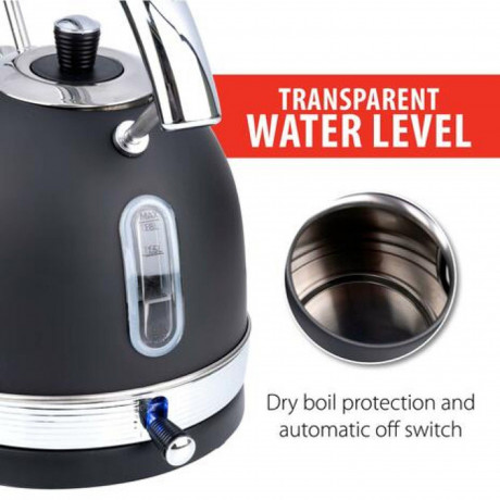 INDA-Exclusiv INDA-Exclusiv Wasserkessel Wasserkocher Edelstahl Thermostat Abschaltautomatik 1,8Liter 2200W  INDA-Эксклюзивный чайник из нержавеющей стали с термостатом и автоматическим отключением, 1,8 литра, 2200 Вт.