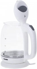 Mesko Mesko Wasserkocher MS 1302w Glas-Wasserkocher, weiss, 2200 W  Чайник Mesko MS 1302w стеклянный чайник, белый, 2200 Вт