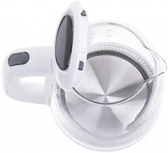 Mesko Mesko Wasserkocher MS 1302w Glas-Wasserkocher, weiss, 2200 W  Чайник Mesko MS 1302w стеклянный чайник, белый, 2200 Вт