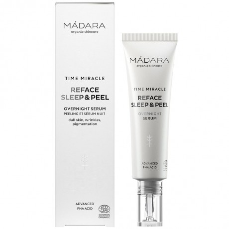 MADARA Time Miracle Reface Sleep & Peel Overnight Serum  Time Miracle Reface Sleep &amp; Peel Ночная сыворотка