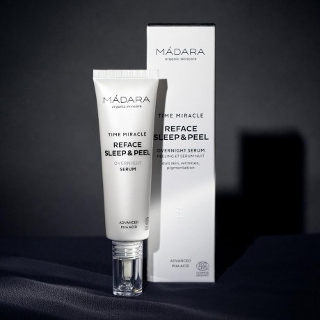 MADARA Time Miracle Reface Sleep & Peel Overnight Serum  Time Miracle Reface Sleep &amp; Peel Ночная сыворотка