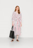Tommy Hilfiger MIDI SHIRT DRESS Day dress polka dot stp/ white ground ПЛАТЬЕ МИДИ-РУБАШКА Повседневное платье горошек стп/ белый фон