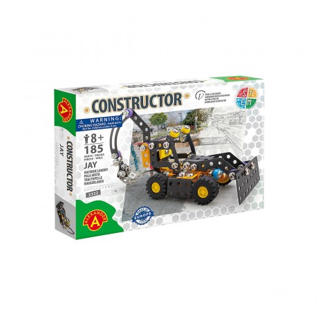 Alexander Toys Baggerlader Jay (185 Teile) Экскаватор-погрузчик Jay (185 шт.)
