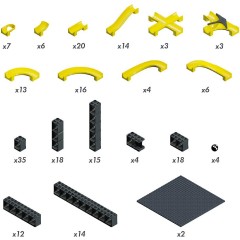 Hubelino pi Kugelbahn Starter Set 440280 Стартовый набор Pi Marble Run 440280