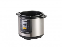 SWISS PRO+ SWISS PRO+ Multikocher Swiss Pro elektrischer Schnellkochtopf 6L 1000W Dampfgarer Reiskocher, 1000 W  Мультиварка SWISS PRO+ Электрическая скороварка Swiss Pro 6л 1000Вт рисоварка на пару, 1000Вт