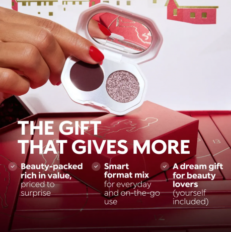 KIKO Milano Snow-kissed holiday advent calendar, Эксклюзивный Адвент календарь 2025, 24 бьюти сюрприза