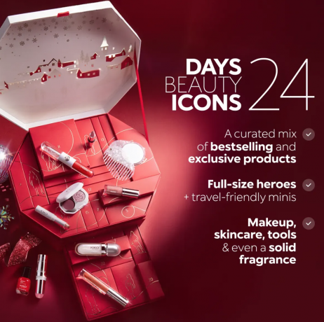 KIKO Milano Snow-kissed holiday advent calendar, Эксклюзивный Адвент календарь 2025, 24 бьюти сюрприза