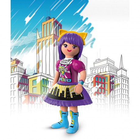 PLAYMOBIL PLAYMOBIL 70473 Viona Comic World PLAYMOBIL 70473 Мир комиксов Виона