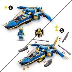 LEGO LEGO Ninjago 71784 Jays Donner-Jet EVO LEGO Ninjago 71784 Громовой реактивный самолет Джея EVO