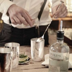 Robbe &amp; Berking Robbe &amp; Berking Martele Bar-Kollektion - 90 g versilbert Barloffel Robbe &amp;amp; Berking Martele Bar Collection - Серебряная барная ложка 90 г