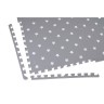 KNORR Toys Spielmatte\/Puzzlematte grau Sterne ca. 178 x 120 cm Коврик для игр/коврик для пазлов серые звезды примерно 178 x 120 см