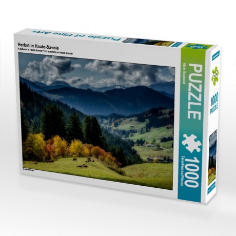 CALVENDO Puzzle CALVENDO Puzzle Herbst in Haute-Savoie Пазл CALVENDO Puzzle Осень в Верхней Савойе