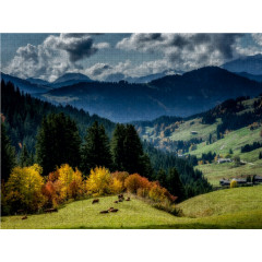CALVENDO Puzzle CALVENDO Puzzle Herbst in Haute-Savoie Пазл CALVENDO Puzzle Осень в Верхней Савойе
