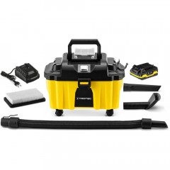 TROTEC TROTEC Nass-Trocken-Akkusauger VC 15-20V, 130,00 W, beutellos, Nass-/Trockenreinigung  Беспроводной пылесос TROTEC для влажной и сухой уборки VC 15-20В, 130.00 Вт, без мешка, влажная/сухая уборка