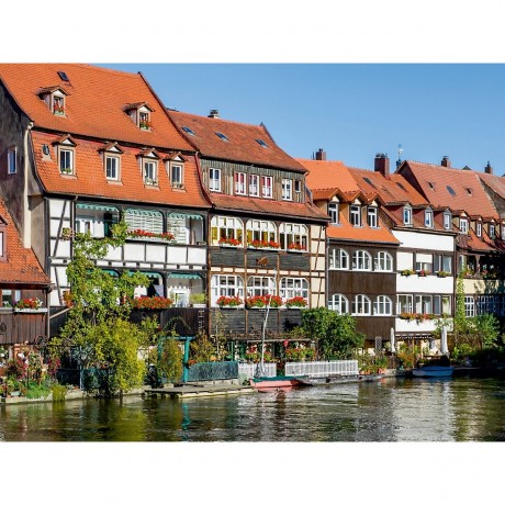 CALVENDO Puzzle CALVENDO Puzzle Burgerhauser an einem Seitenarm der Regnitz Пазл CALVENDO Puzzle Burgerhauser на боковой руке Regnitz