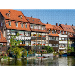 CALVENDO Puzzle CALVENDO Puzzle Burgerhauser an einem Seitenarm der Regnitz Пазл CALVENDO Puzzle Burgerhauser на боковой руке Regnitz