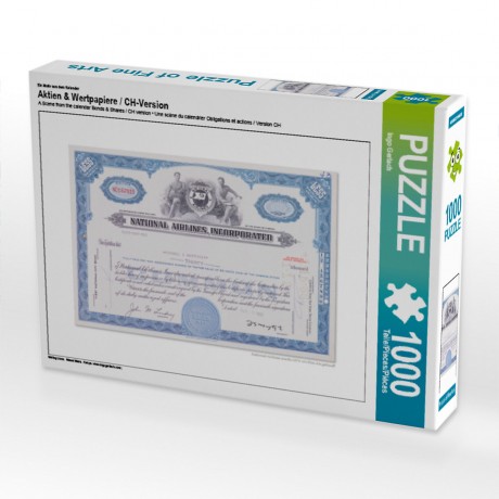 CALVENDO Puzzle CALVENDO Puzzle Aktien Wertpapiere \/ CH-Version Пазл CALVENDO Puzzle акции ценных бумаг / версия CH