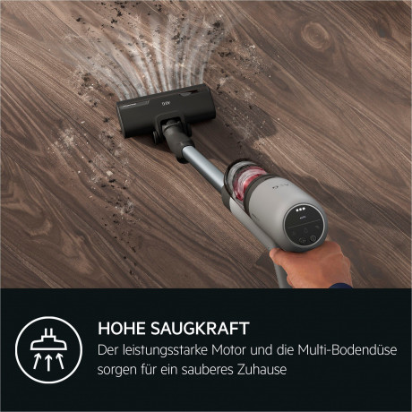 AEG AEG Akku-Handstaubsauger ANIMAL 7000 (AP71AB14UG), beutellos, extrem leicht 2,2 kg, 60 % Recyclingmaterial, bis zu 50 Min. Laufzeit  Беспроводной ручной пылесос AEG ANIMAL 7000 (AP71AB14UG), без мешка, очень легкий, 2,2 кг, на 60 % переработанный мате