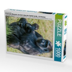 CALVENDO Puzzle CALVENDO Puzzle Emotionale Momente: Aus dem Leben der Familie Gorilla. \/ CH-Version Пазл CALVENDO Пазл Эмоциональные моменты: Из жизни семьи горилл. \/ версия CH