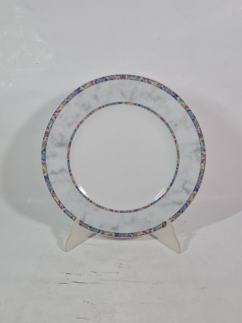 Тарелки сервировочные винтажные Eschenbach, фарфор, 9 шт., 26 см, Германия, 1960-70гг.