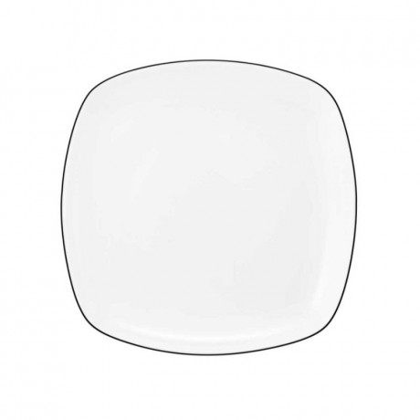 Seltmann Weiden Seltmann Weiden Lido Black Line Brotteller eckig 17,5x17,5 cm Seltmann Weiden Lido Black Line Хлебная тарелка квадратная 17,5x17,5 см