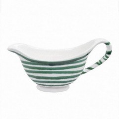 Gmundner Keramik Gmundner Keramik Grungeflammt Sauciere Gourmet 0,2 L / h: 10 cm Соусник Gmundner Ceramics Green Flamed Gourmet 0,2 л / высота: 10 см