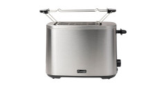 Bestron Bestron Toaster ATO800STE edelstahl (geburstet)/schwarz, 800 Watt, fur 2 Scheiben Toast  edelstahl (geburstet)/schwarz Тостер Bestron ATO800STE нержавеющая сталь (матовая)/черный, 800 Вт, на 2 ломтика тостов