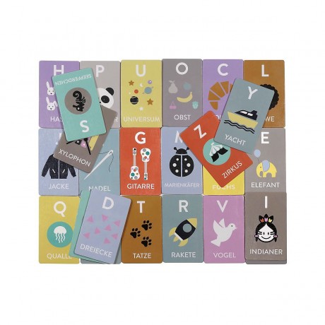 KINDSGUT Lernspiel Buchstaben Lernspiele Развивающие игровые буквы развивающие игры