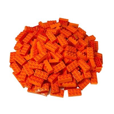 LEGO LEGO Duplo 2x4 Steine Orange - 25 Stuck - Grundbausteine 3011 NEU LEGO Duplo 2x4 кирпичи оранжевые - 25 штук - основные строительные блоки 3011 НОВИНКА