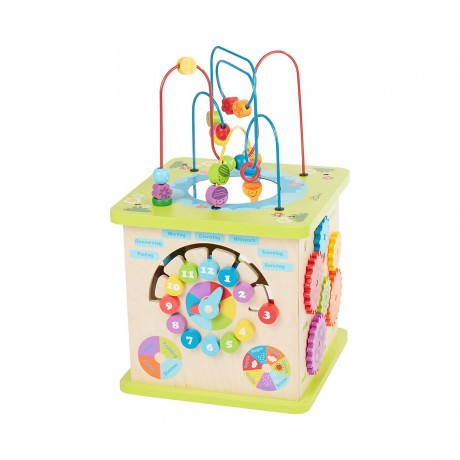 solini Motorikwurfel Garten aus Holz Сад кубиков моторики из дерева