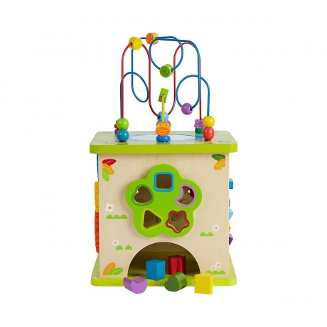 solini Motorikwurfel Garten aus Holz Сад кубиков моторики из дерева