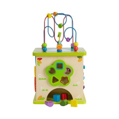 solini Motorikwurfel Garten aus Holz Сад кубиков моторики из дерева