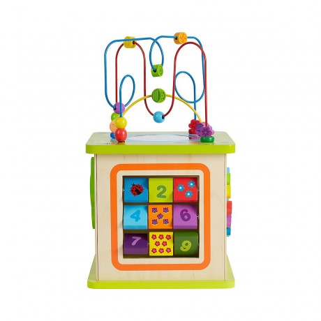 solini Motorikwurfel Garten aus Holz Сад кубиков моторики из дерева