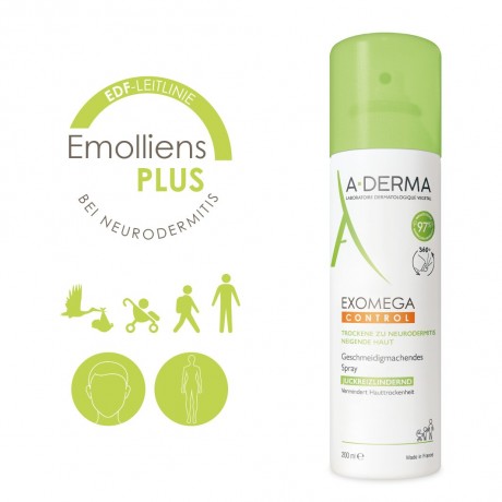 A-DERMA EXOMEGA CONTROL Spray  ЭКЗОМЕГА КОНТРОЛЬ спрей
