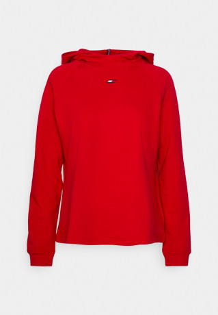Tommy Hilfiger ESSENTIALS REGULAR HOODIE Sweatshirt primary red ESSENTIALS REGULAR HOODIE Толстовка первичный красный