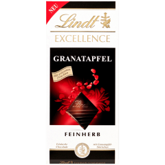 Lindt Excellence Granatapfel Горький шоколад с кусочками цитрусовых 100г