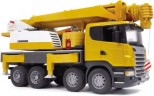 Bruder BRUDER 03570 Scania Liebherr Kran-LKW m. Licht und Sound Автокран BRUDER 03570 Scania Liebherr со светом и звуком