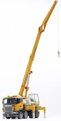 Bruder BRUDER 03570 Scania Liebherr Kran-LKW m. Licht und Sound Автокран BRUDER 03570 Scania Liebherr со светом и звуком