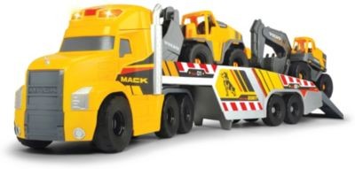Dickie Toys Mack\/Volvo Heavy Loader Truck Тяжелый погрузчик Mack/Volvo