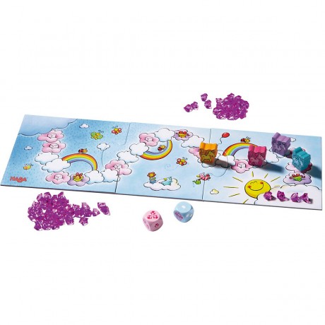 Haba HABA 300123 Mitbringspiel Einhorn Glitzergluck HABA 300123 игра с блестками единорога на удачу