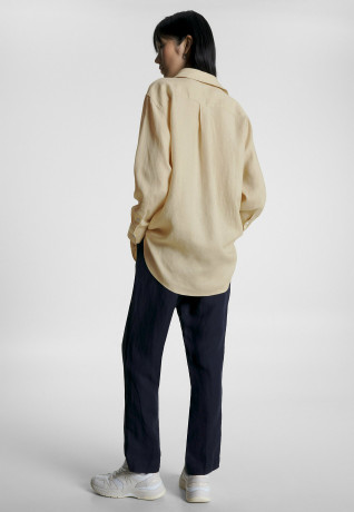 Tommy Hilfiger Button-down blouse light sandalwood Блузка на пуговицах светлое сандаловое дерево