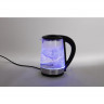 Emerio Emerio Wasserkocher Glas Wasserkocher 1,7L LED Beleuchtung Kabellos Erwarmen Tee Kettle Ku Чайник Emerio Стеклянный чайник 1,7 л со светодиодной подсветкой Беспроводной чайник с подогревом Ku