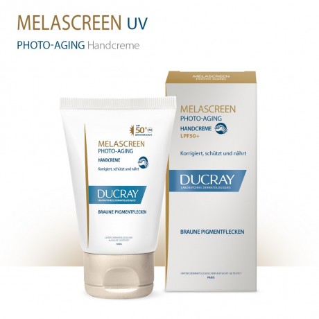 Ducray MELASCREEN Photoaging Handcreme LSF 50+  MELASCREEN Крем для рук против фотостарения SPF 50+